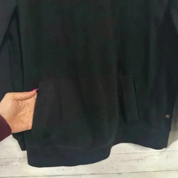 Club Room Black 1/4 Zip Up Sweater - Picture 4 of 4